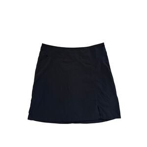 Women 8 Patagonia Nylon Continental Hideaway Skirt Skort Aquatic Blue Heather